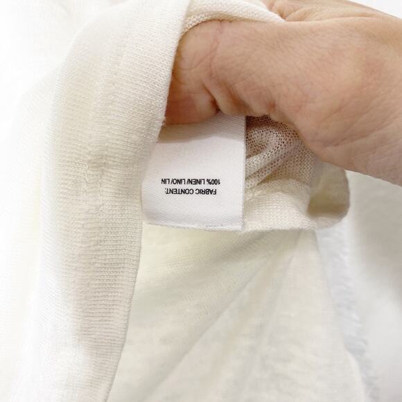 Derek Lam 10 Crosby White Chain Tshirt Medium - Picture 4 of 7